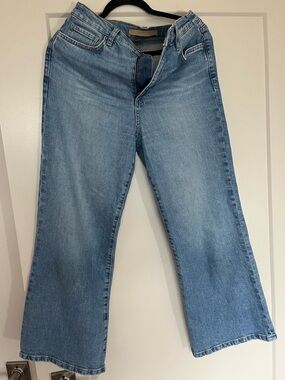Joe's Jeans Light Blue Wide-Leg Denim